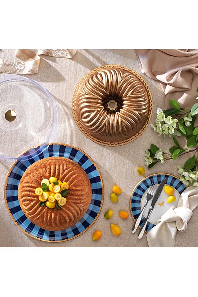 Schafer Cakehaus Casting Cake Mold 1 Piece-Bronze