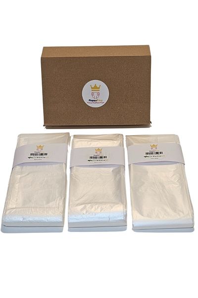 NappyKing 3Pcs Replacement Bags for Tommee Tippee Trash Can--Cartridge Free--