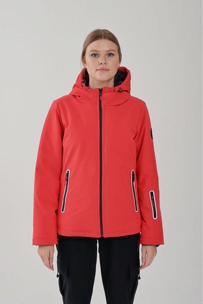 Exuma 2421001 women's red ski jacket
