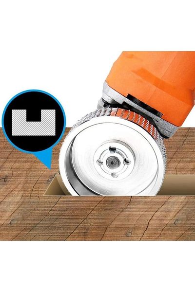 NUBLADO Wood Grinding Rasp Carving File Disc Wood Cutter 115 Mm.