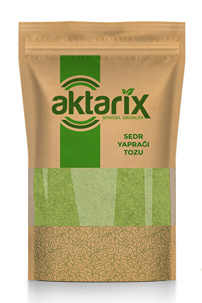aktarix 50 Gr Öğütülmüş Sidr Yaprağı (Arabistan Kirazı Yaprağı) Es-Sidre / Sidir Otu Tozu
