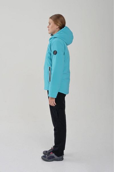 Exuma 2421001 women's turquoise ski jacket