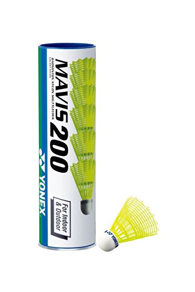 YONEX Mavis 200 Sarı Badminton Topu 6'lı