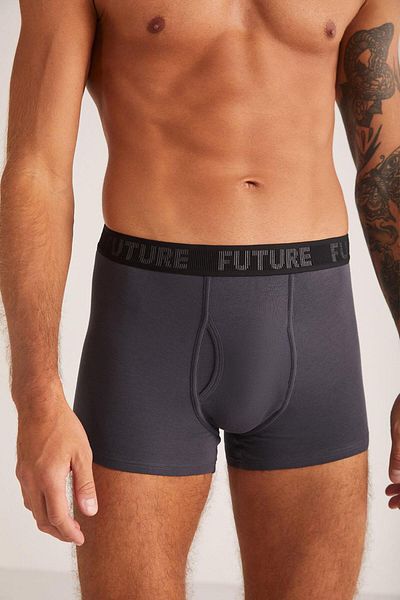Kom Ανδρικά μπόξερ Future Cotton Modal Piping