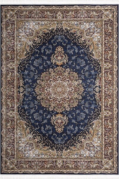 Artemis Halı Silk Ipek Halı Laciverti 05158c