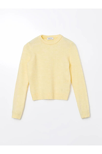 LC Waikiki LCW Vision Kırmızı Bisiklet Yaka Kadın Triko Kazak