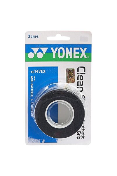 YONEX AC 147 Anti Bakteriyel 3'lü Siyah
