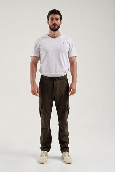 Exuma Zoveser-outdoor Pants M Ανδρικό Παντελόνι Χακί 2313006-801