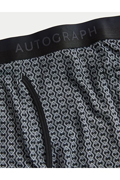 Marks & Spencer 3'lü Desenli Microskin Trunk Seti