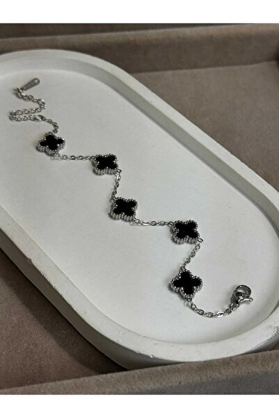 STEVENS Paslanmaz Kararmaz Çelik Sedefli Yonca Bileklik