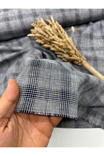 Kumaş Sevdası Keten Örgü Poliviskon Kumaş (Eni150cm) Elbise Gömlek ,Etek Ceke...