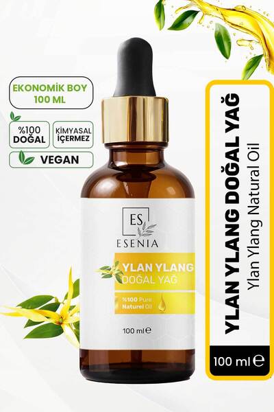 ES ESENIA Ylang Ylang Yağı %100 Saf ve Doğal Bitkisel Uçucu Yağ Ylang Ylang E...