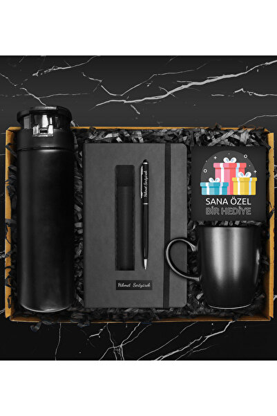 Apollon Gift Shop Sevdikleri Özel Cam Şişe 550 ml Matara & Kişiye Özel Defter...