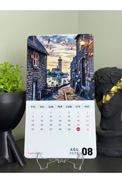 cakaybu İstanbul Tema 2026 GÜNCEL Masaüstü Takvim