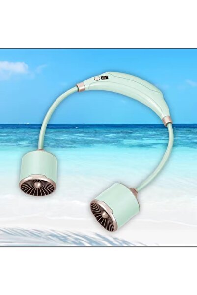 hediyeconcepti Boyun Asılı Fan Giyilebilir Kişisel Fan Düşük Gürültü Boyun So...