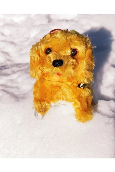 TİVENS Havlayan, Yürüyen Pilli Oyuncak Peluş Köpek