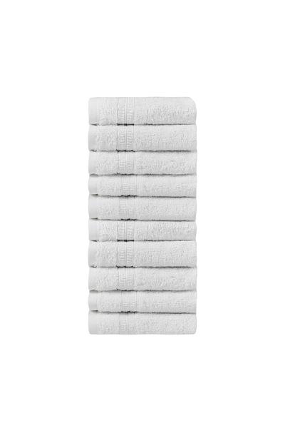 Homelover 10 Συσκευασία 100% οργανικό βαμβάκι 30x30cm Ultra Luxury Soft Πετσέτες Χεριών Μπάνιου - Πετσέτες κουζίνας υψηλής απορρόφησης