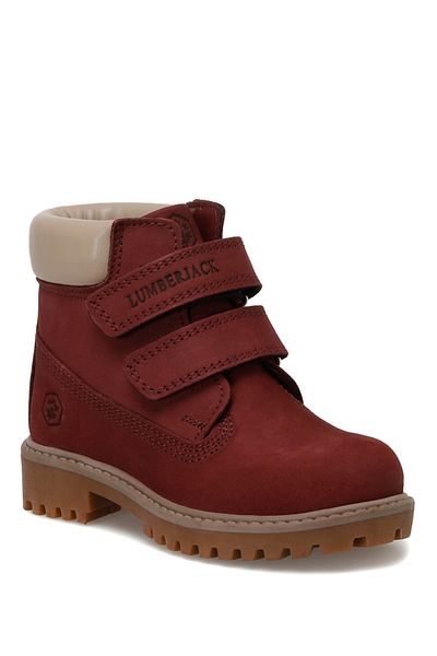 lumberjack River 2pr Claret Red Girl's Worker Boots