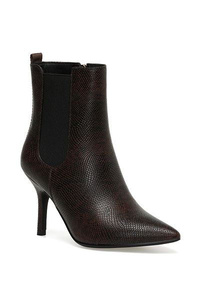 Nine West Penna2 2pr Καφέ Γυναικείες μπότες με τακούνι