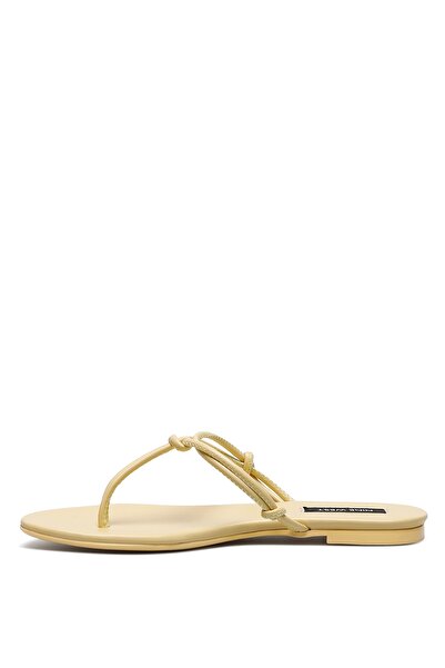 Nine West Γυναικείες flat παντόφλες Etel 2fx Yellow