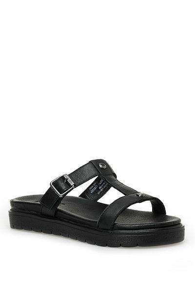 Nine West Rebe 3fx Siyah Kadın Düz Terlik