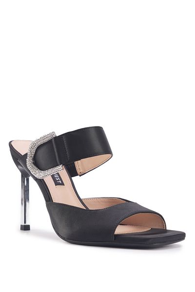 Nine West Sandalet MADELINA 3PR Siyah Kadın Topuklu