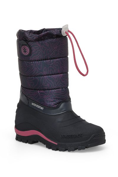 lumberjack Donut 2pr Navy Blue Girls' Boots
