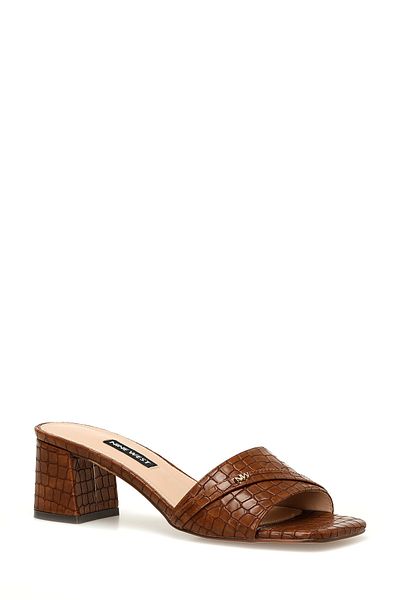 Nine West BEHARA 2PR Brown Women's Slippers