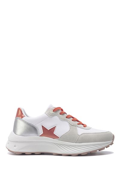 Nine West Leop 3fx Weiße Damen-Sportschuhe