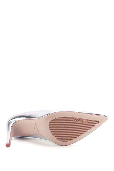 Nine West FELIO 3PR stříbrné dámské boty na vysokém podpatku