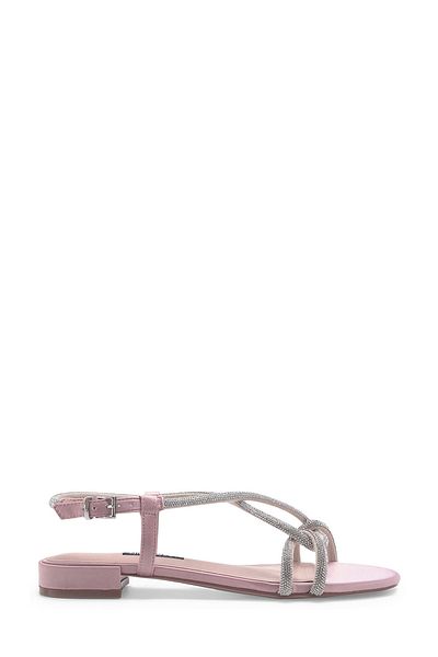Nine West Nayeme2 3Fx Nude Women's Flat Sandals