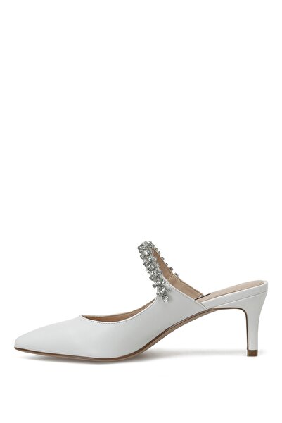 Nine West Bile 2pr Beyaz Kadın Topuklu Terlik