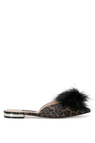 Nine West Alla 2pr Leopard Women's Slippers