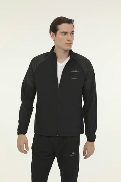 lumberjack ML FONS 18PRF50 3FX Black Men's Tracksuit Top