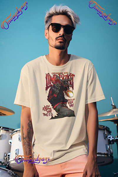 oneagılyazı تي شيرت CHELYABINSK مطبوع كبير الحجم