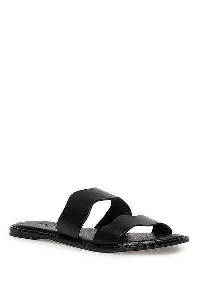 Nine West FEUY 3FX Schwarze Damenhausschuhe