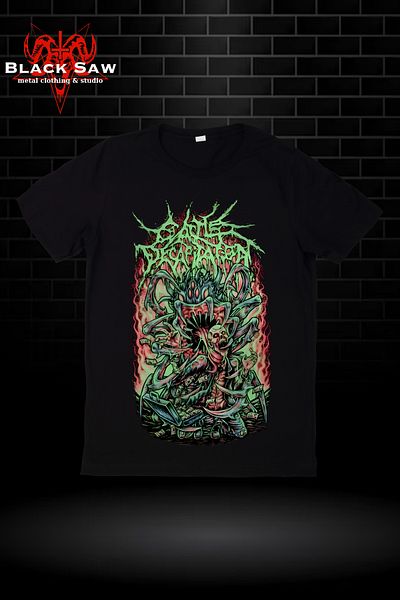 Valens Μπλουζάκι Death Metal με αποκεφαλισμό βοοειδών