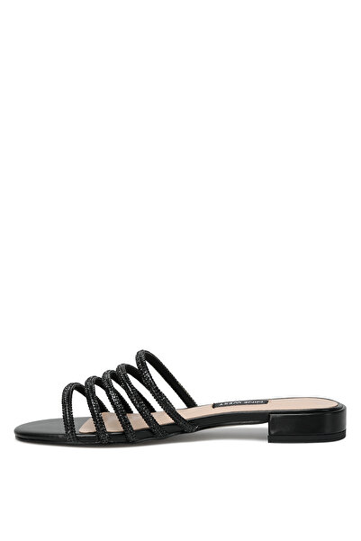 Nine West Yolem 2fx Siyah Kadın Düz Terlik