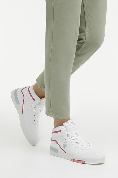 lumberjack Anita 3fx White Women's High Sneaker
