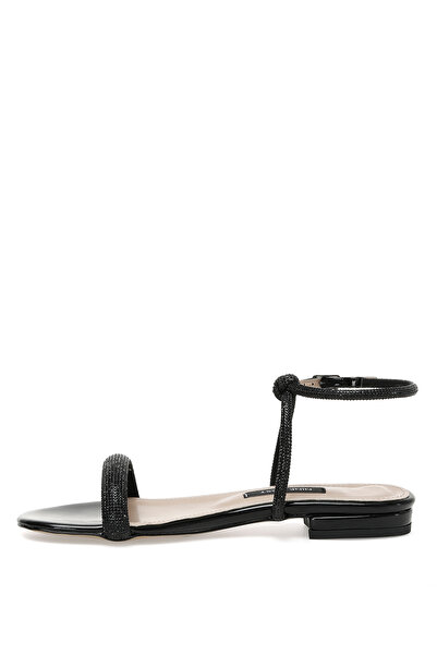 Nine West Selgen 2Pr Women's Black Flat Sandals