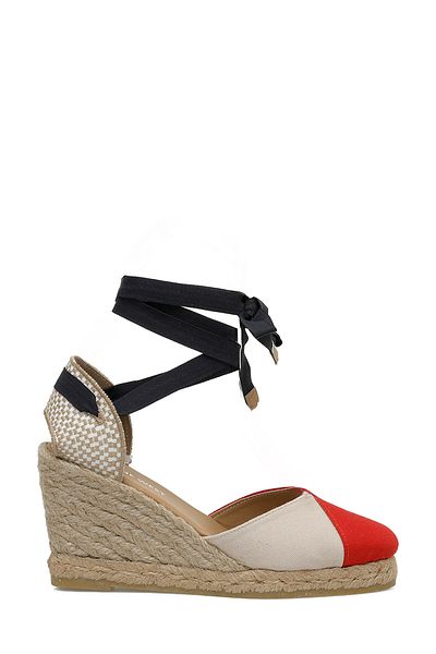 Nine West UMEA 4FX Rote Espadrilles für Damen