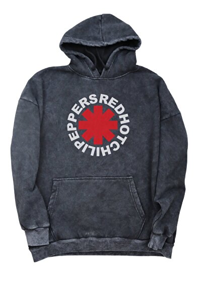 Fuddy Moda سويت شيرت بغطاء للرأس مكتوب عليه عبارة Chili Peppers للجنسين - هود...
