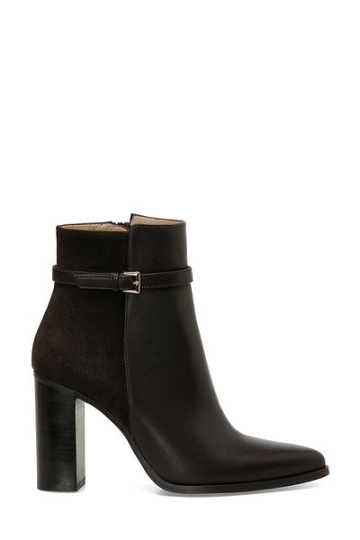 Nine West VANNA 4PR - Καφέ γυναικείες μπότες με τακούνι