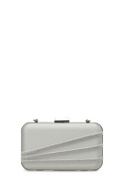 Nine West WENDY 4PR Silver Women's Clutch - Comfortable Design