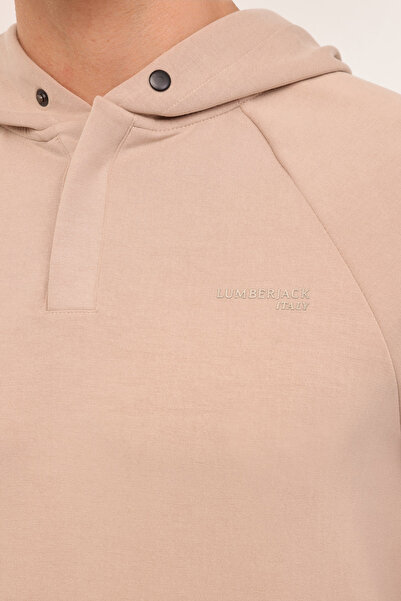 lumberjack Ανδρικό φούτερ ML LUKE 17ITL1058 4PR Μπεζ