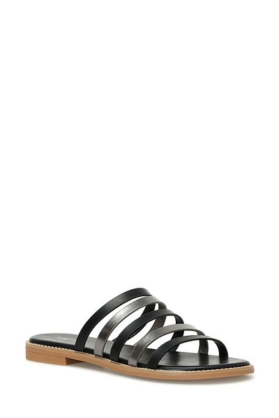Nine West Wongal 4fx Schwarz Flache Damen Hausschuhe