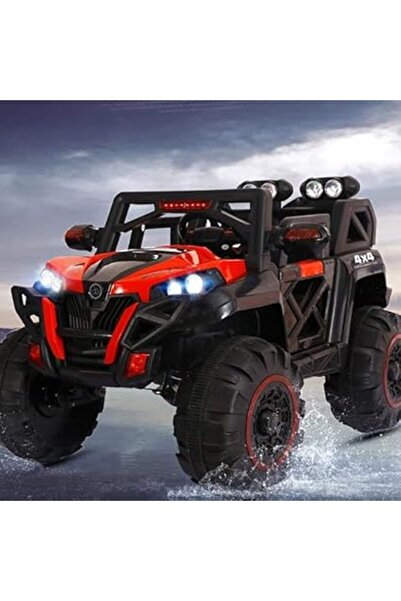 ALBADER يمكن للأطفال الجلوس على سيارة كهربائية كبيرة للأطفال تعمل بالتحكم عن بعد، ألعاب ركوب، تصميم جيب