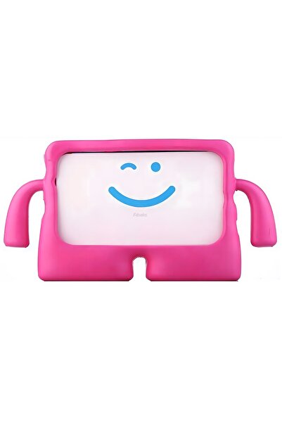 Fibaks Apple iPad Pro 2017 10.5" Yumuşak Dokulu Standlı Silikon Kids Kılıf