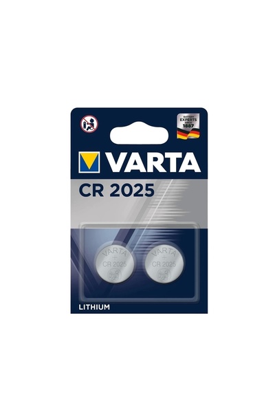 Genel Markalar 6025 Cr2025 3v Lityum Cr-2025 Pil 2'li Paket