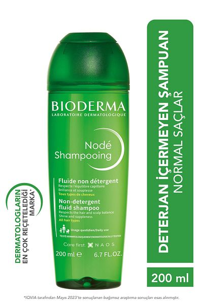 Bioderma Node Fluid Shampoo Hair Care Shampoo Without Detergent 200 ml